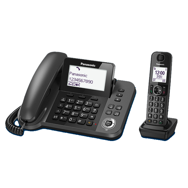 【國際牌PANASONIC】子母雙機數位無線電話 KX-TGF310TW(公司貨)